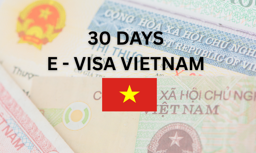 30 Days - Single Entry - VIETNAM E-Visa for International Tourist
