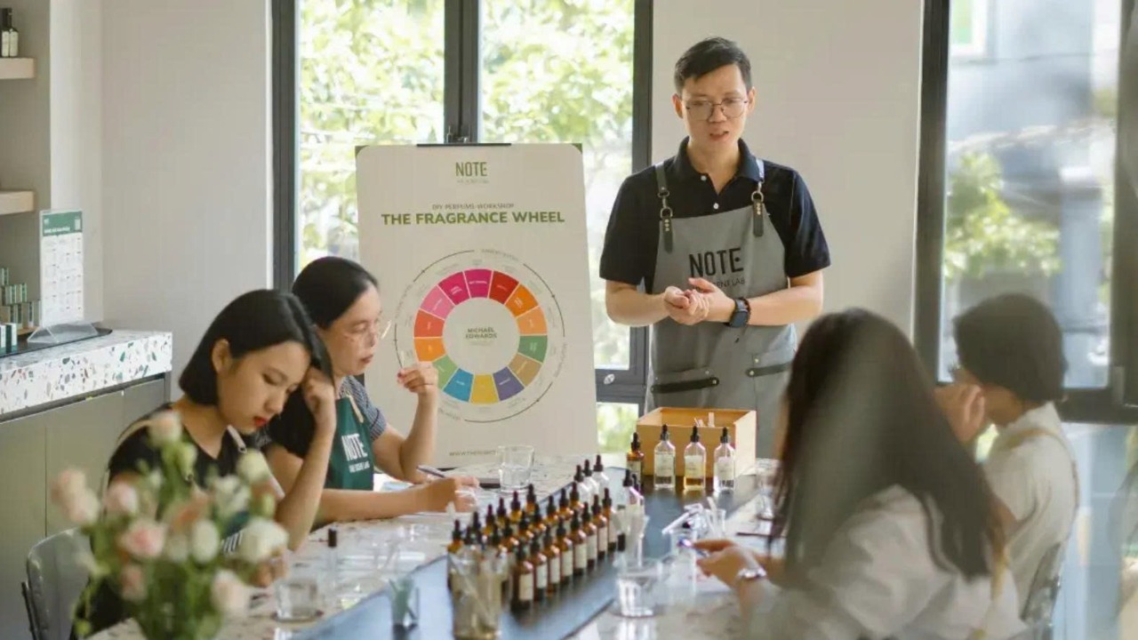 Perfume Making Workshop by NOTE - The Scent Lab in Ho Chi Minh City