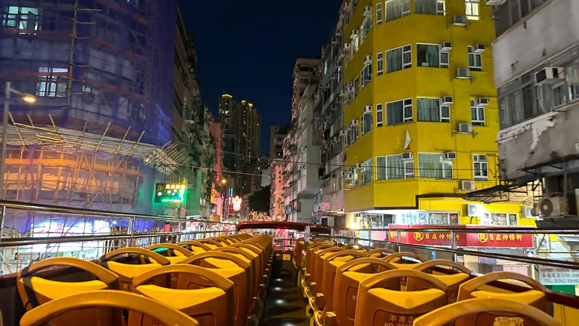 [Hong Kong Hot Spots] Hong Kong Open-Top Bus Night Tour & Temple Street Night Market | Open-Top Bus Tour 5