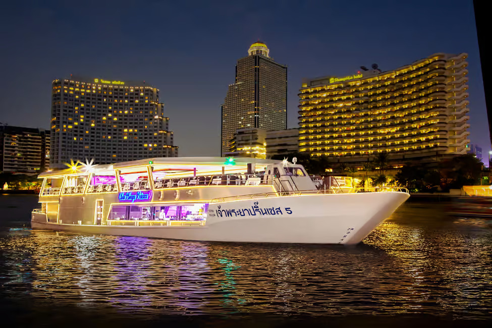 Chao Phraya Princess River Cruise with Dinner Buffet | Thailand
