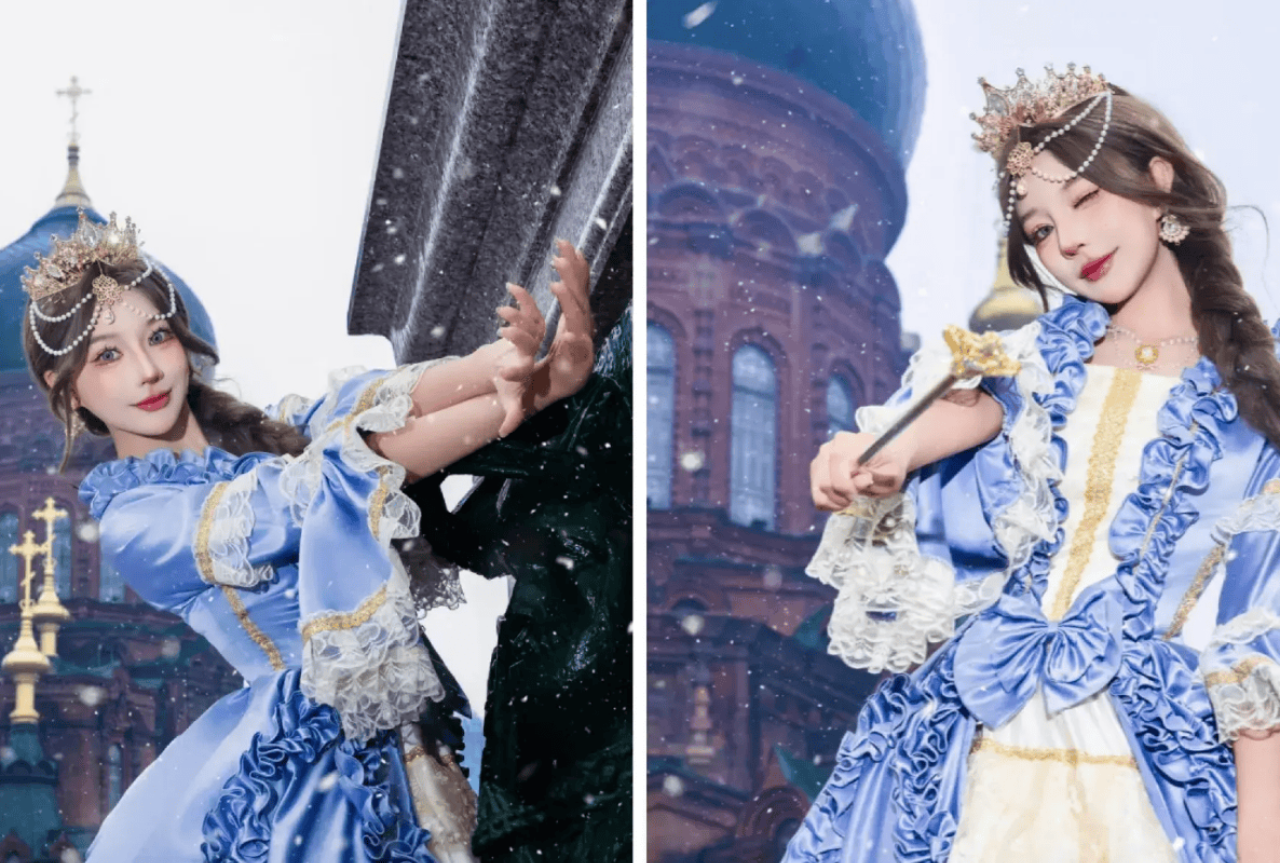 Harbin Russian Imperial Costume Photoshoot (Rental + Makeup/Hairstyle + Photographer) 3