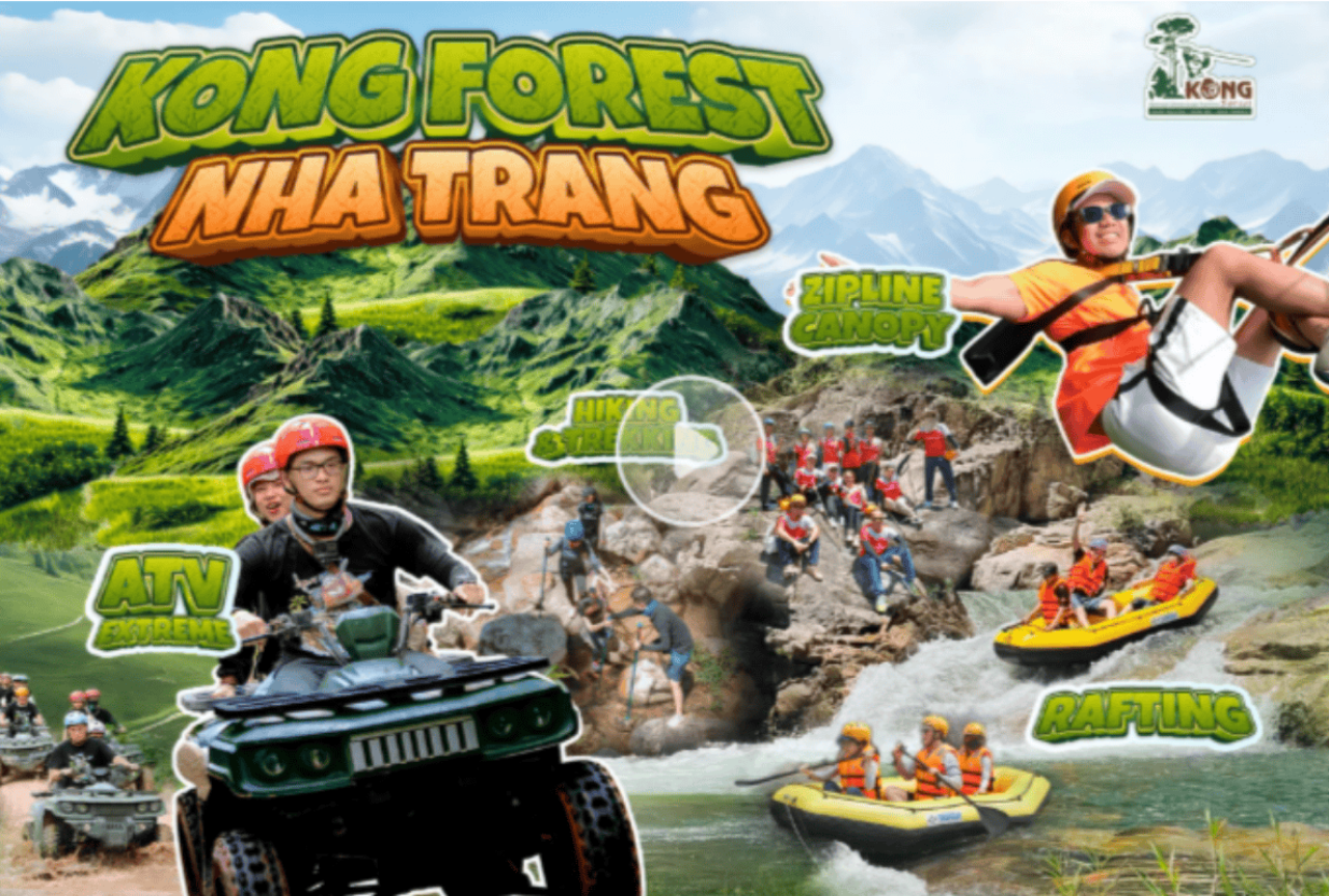 芽庄空森林高空滑索体验 5