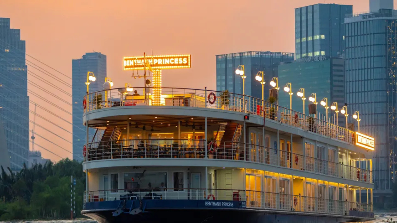 Ben Thanh Princess Luxurious Dining Cruise in Ho Chi Minh City
