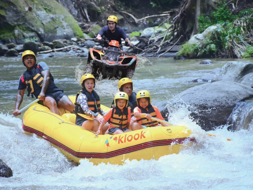 Combo ATV and Ayung River Rafting with Lunch 4