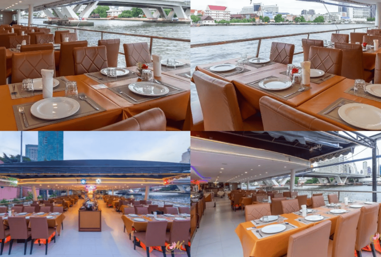 Bangkok: Meridian Dinner Cruise 2 3