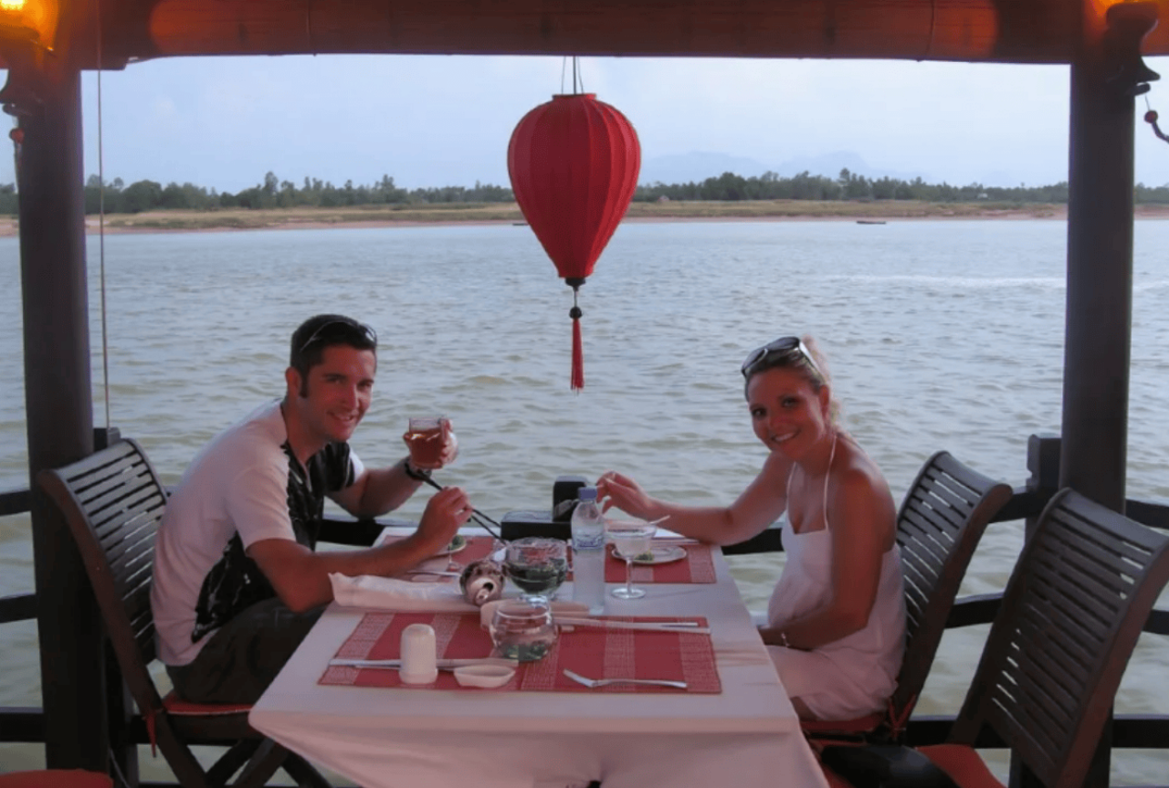 會安浪漫日落晚餐遊船 2