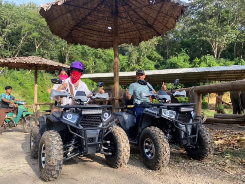 Chiang Mai ATV 2 hrs. Mae Wang Jungle Beauty and Bamboo Rafting Day Tour 4