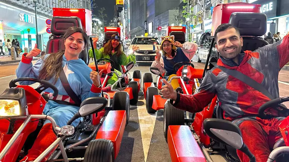 Official Street Kart Go-karting experience around Shibuya with English-speaking guide | Shibuya Annex store 3