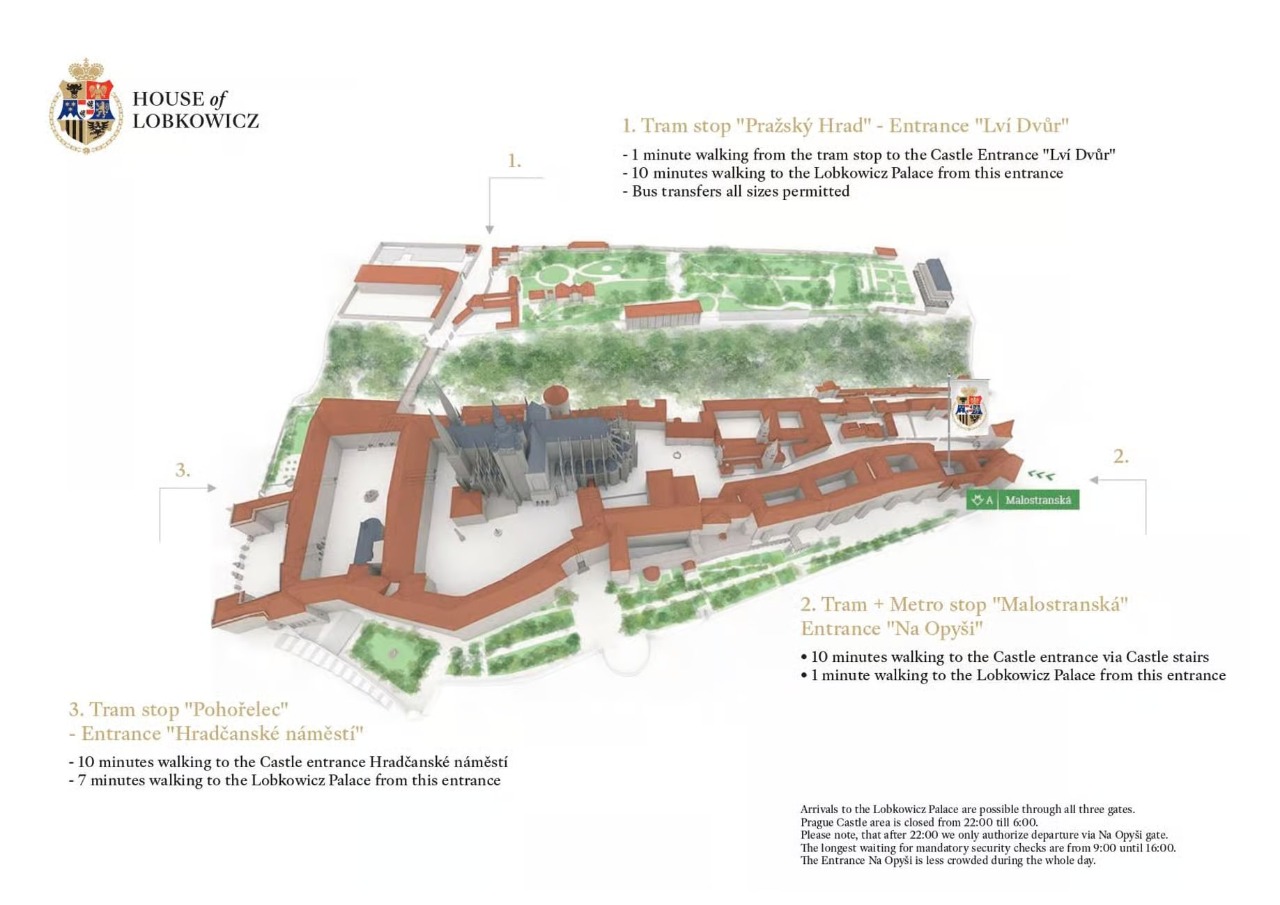 Lobkowicz Palace and Prague Castle Combo Admission Ticket 2