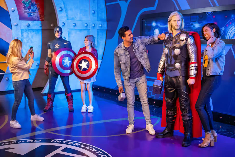 Madame Tussauds Hollywood Ticket | Marvel Universe 4D/7D Film | Los Angeles 3