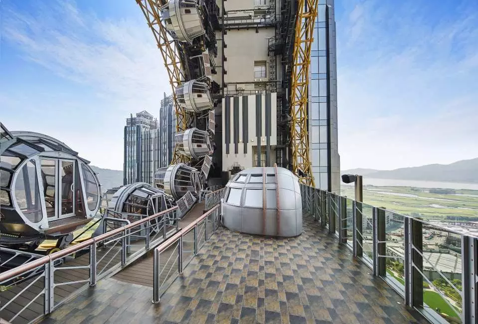 [A must-see attraction in Macau] Studio City "Star of the Films" Ferris Wheel E-Ticket 5