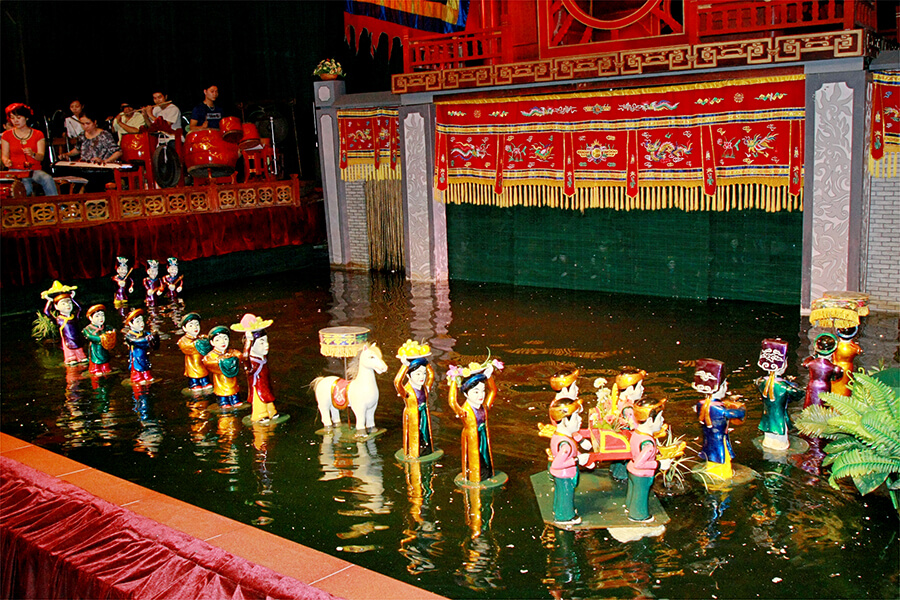 Thang Long Water Puppet Show Ticket in Hanoi 2