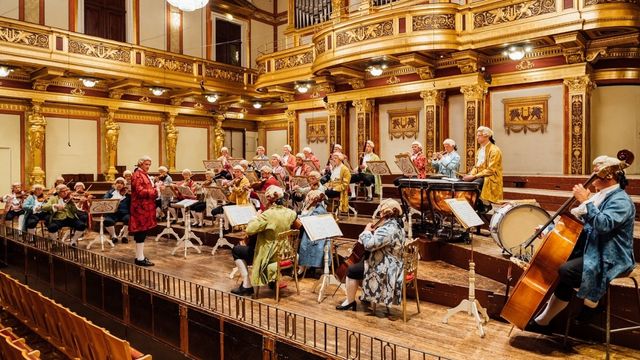 Mozart Concert at the Golden Hall in Vienna