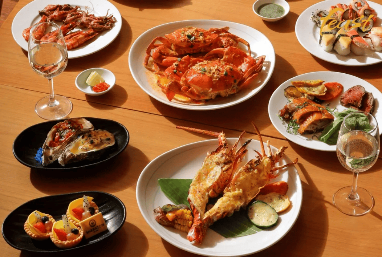 Feast Restaurant海鲜自助餐 - 芽庄喜来登度假酒店